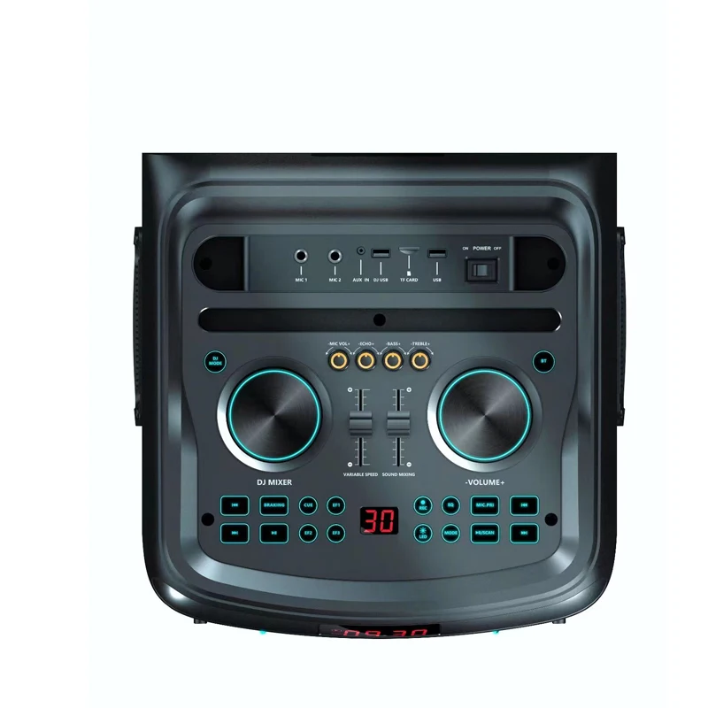 プロオーディオサウンドシステムデュアル10インチBluetooth