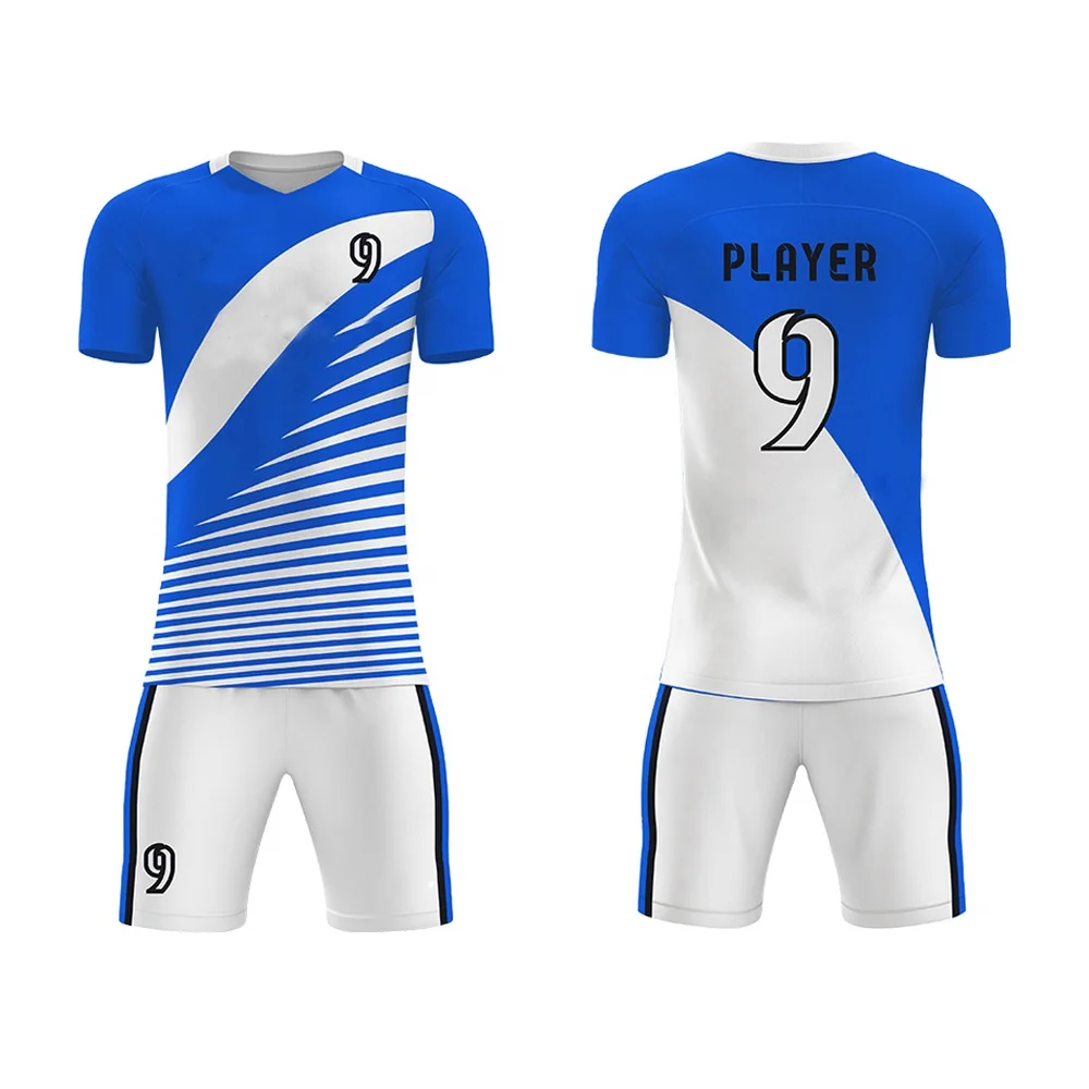 Maillot De Foot Personnalisé Enfant - Ensemble T-Shirt + Short - Nom, Numéro, Logo - Polyester Respirant