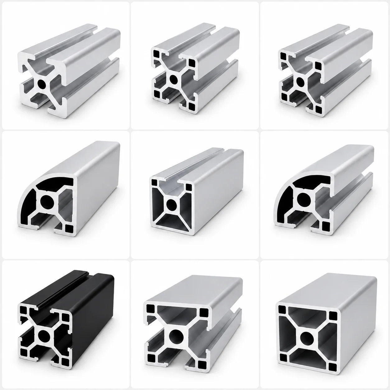 3030 30x30 T Slot Aluminum Extrusion Profile for Industrial Machine Frame Workbench and Automation Equipment