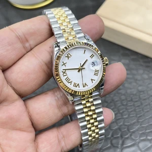 New High-quality Business Fashion Waterproof Men's Mechanical Watch Stainless Steel Classic Elegant Automatic Waterproof Watches