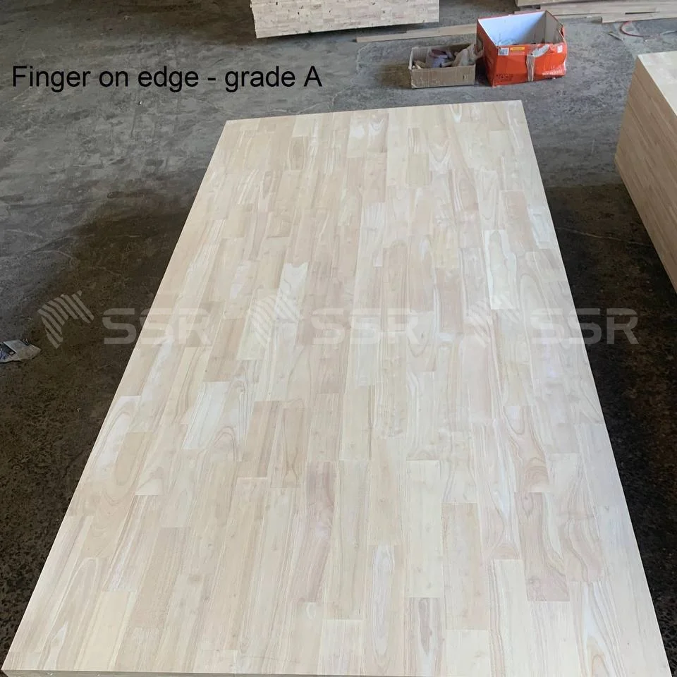 Ssr Vina Rubber Wood Finger Joint Board Rubberwood Finger Joint
