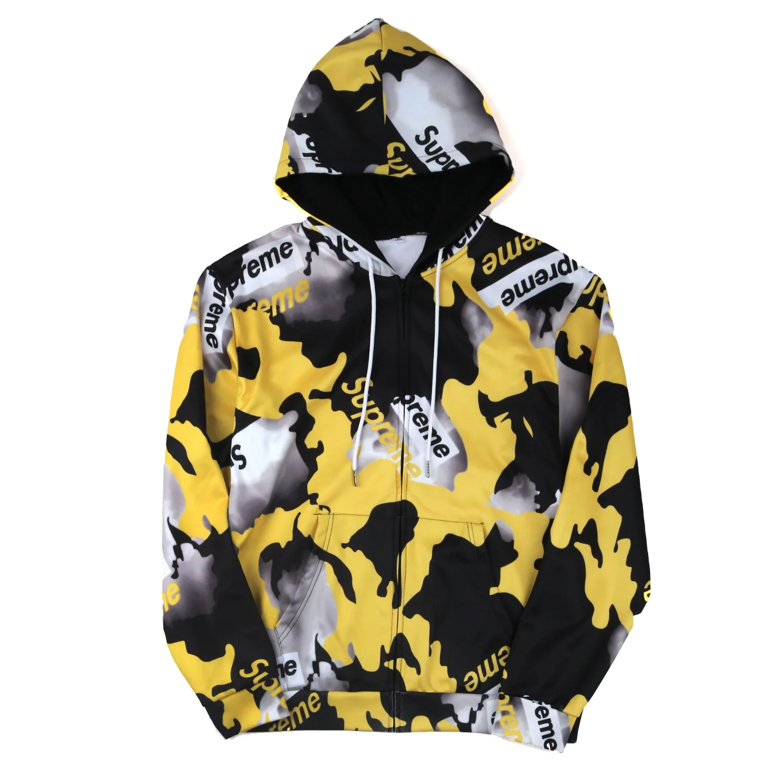 black and camo bape moletom com capuz