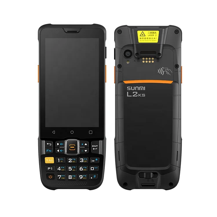 SUNMI L2Ks Android Pda Barcode Scanner Smart Mobile Terminal Handheld POS System with Camera for Delivery Warehouse Inventory