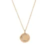 Collana Aperta e Chiusa con Luna Rotonda in Oro