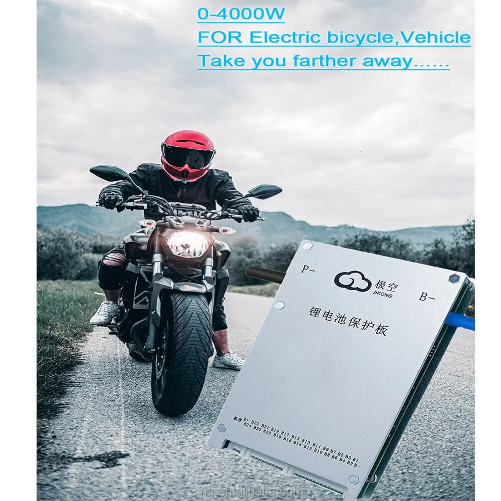JKBMS BD6A20S 200A Lifepo4 Smart Bms Active Balancer 0.6A Li-Ion LTO Battery Jikong Bms 8s 10s 14s 16s 20s Bms  APP BT/RS485*