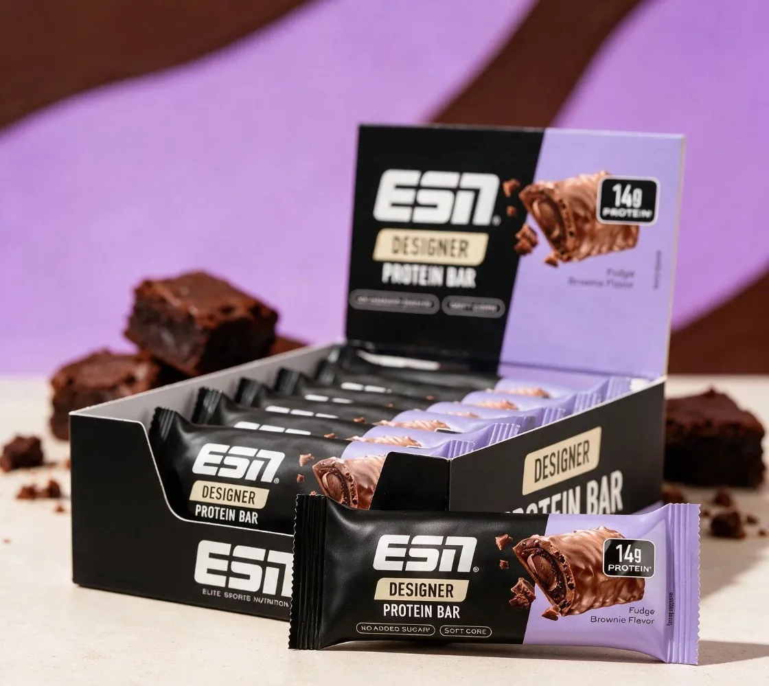 ESN Designer Protein Bar Mix Box Fudge Brownie