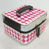 PINK & White Checkered