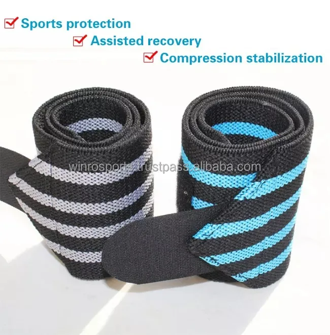 Custom Made Printed Anime Gym Wrist Straps Lifting Custom Wrist Wraps