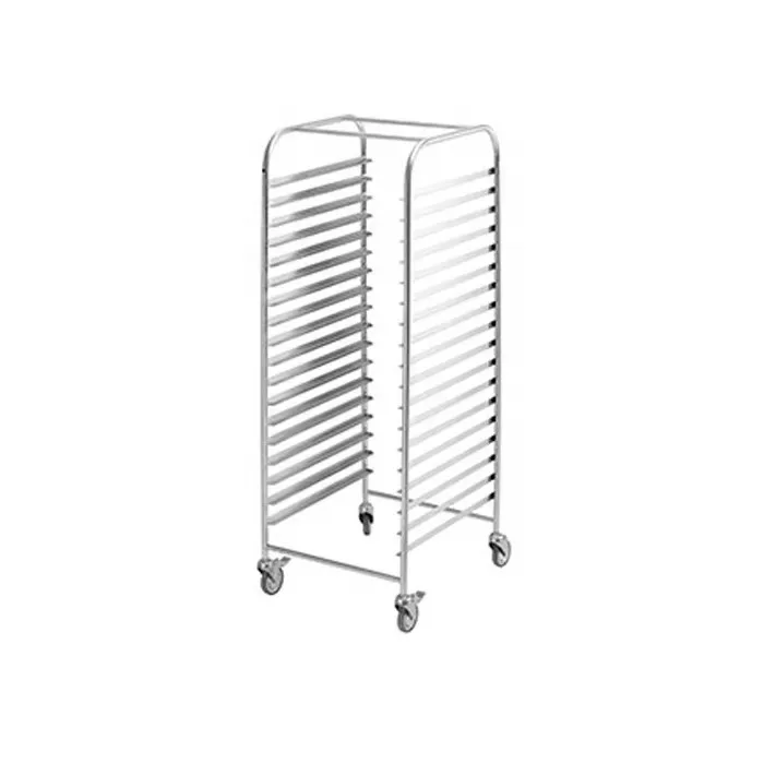 Industrial 304 stainless steel quick-freezing rack trolley, suitable for cold storage, quick-freezing tunnels and slaughterhouses