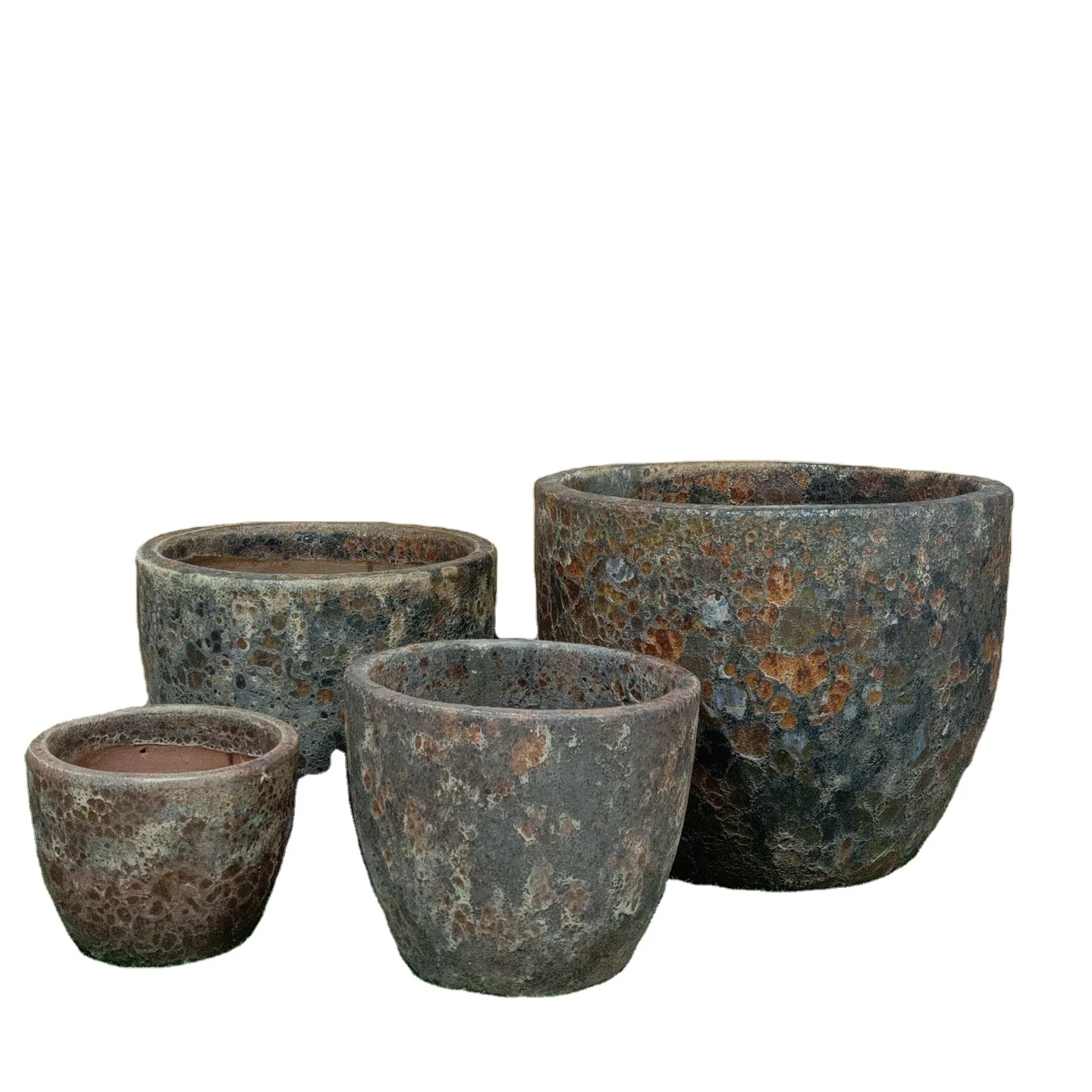 1. Large ceramic urn planters high quality Vietnam pottery manufactures
