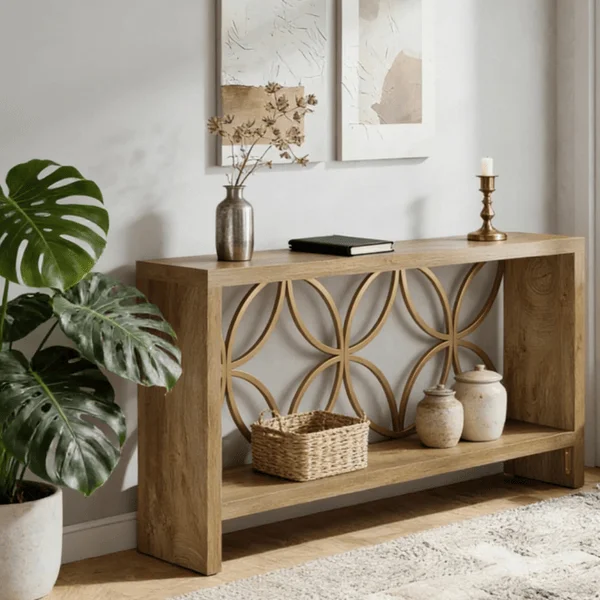 Elvarenae Ellery Long Console Table — product detail