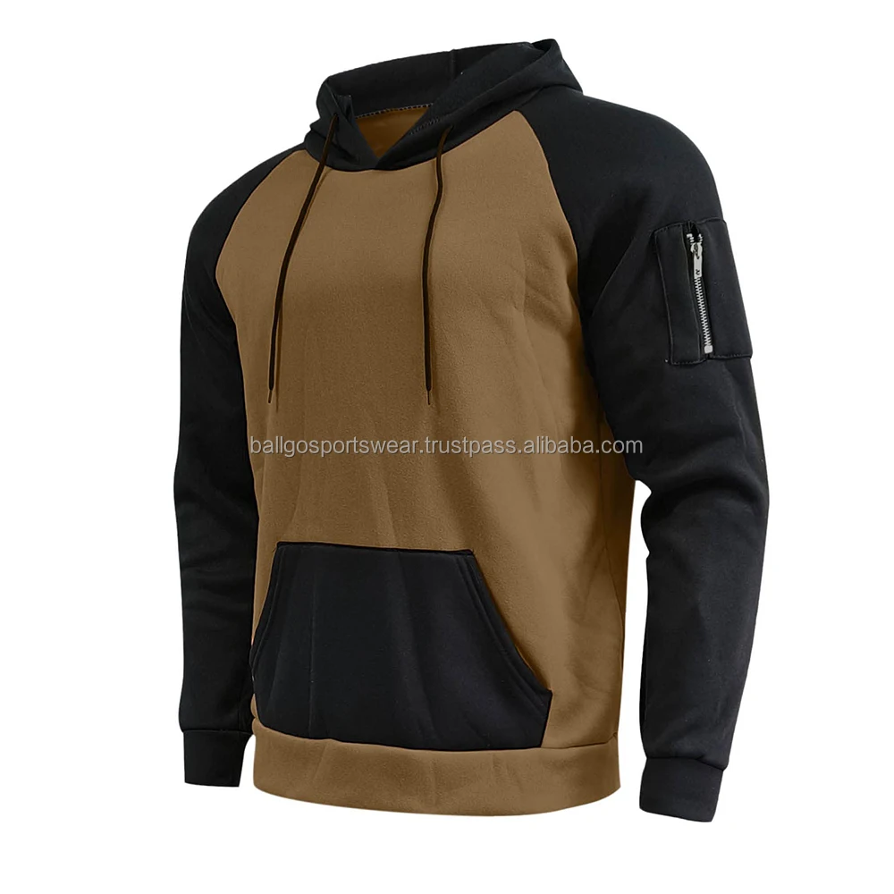 New Blank Unisex Tracksuit For Men In Hooded Style High Quality Custom