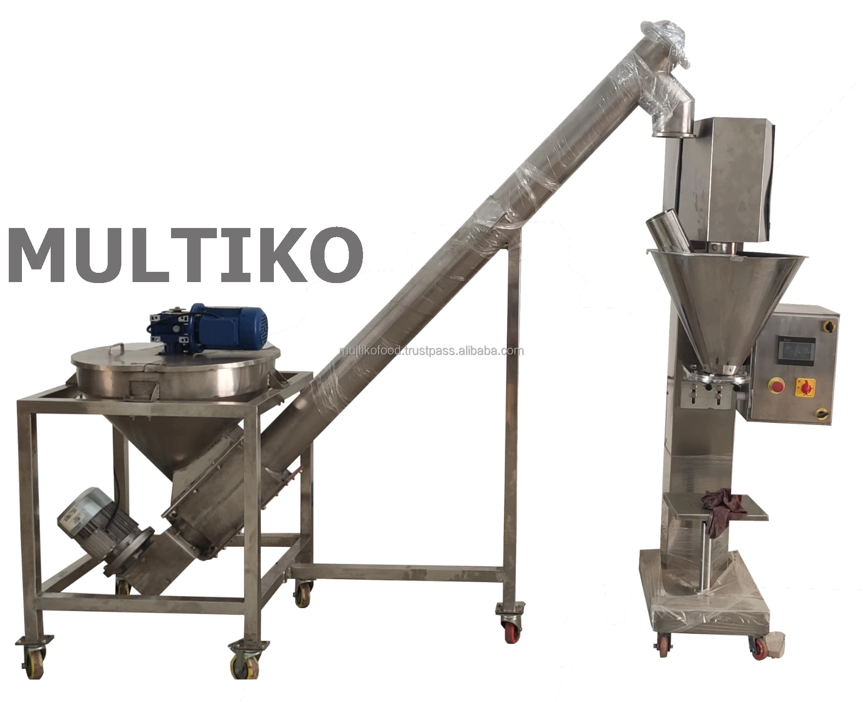 3 In 1 Powder Sachet Filling Machine Powder Filling Machine 500mg Ready