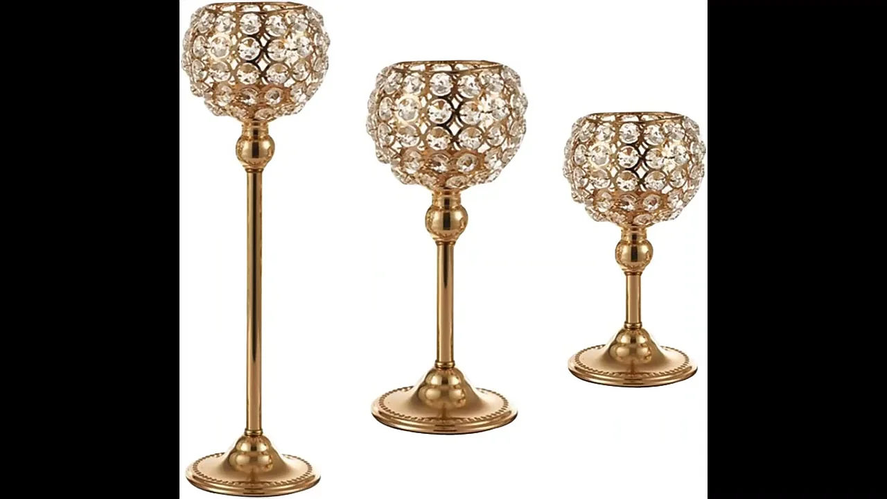 Crystal Hurricane Candelabra/hurricane Candelabra/5 Arms Candelabra