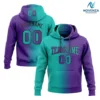 Aqua et violet