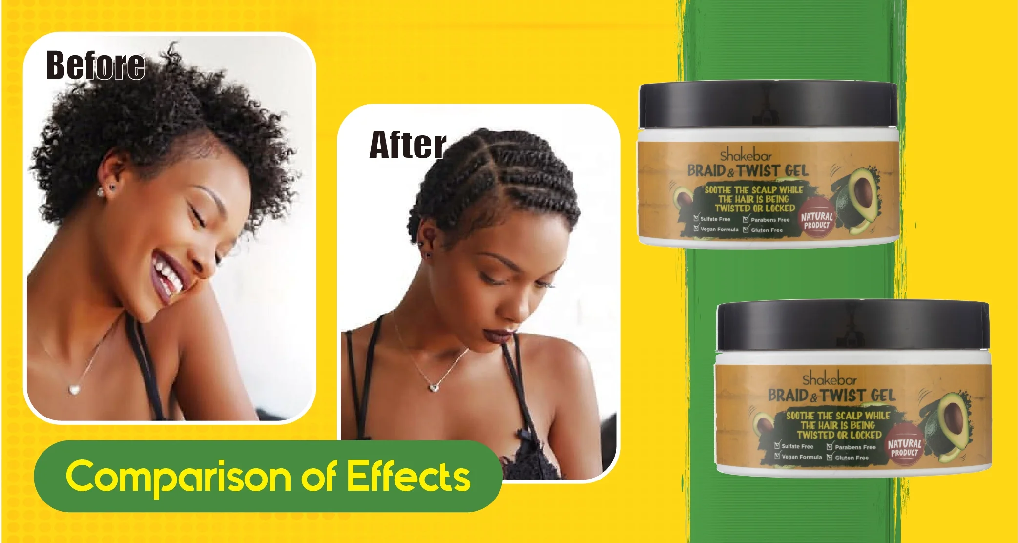 SHAKEBAR OEM оплетка и твист гель Loc скручивающий гель для африканских продуктов для укладки волос поддержка частной марки