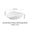 8" irregular bowl