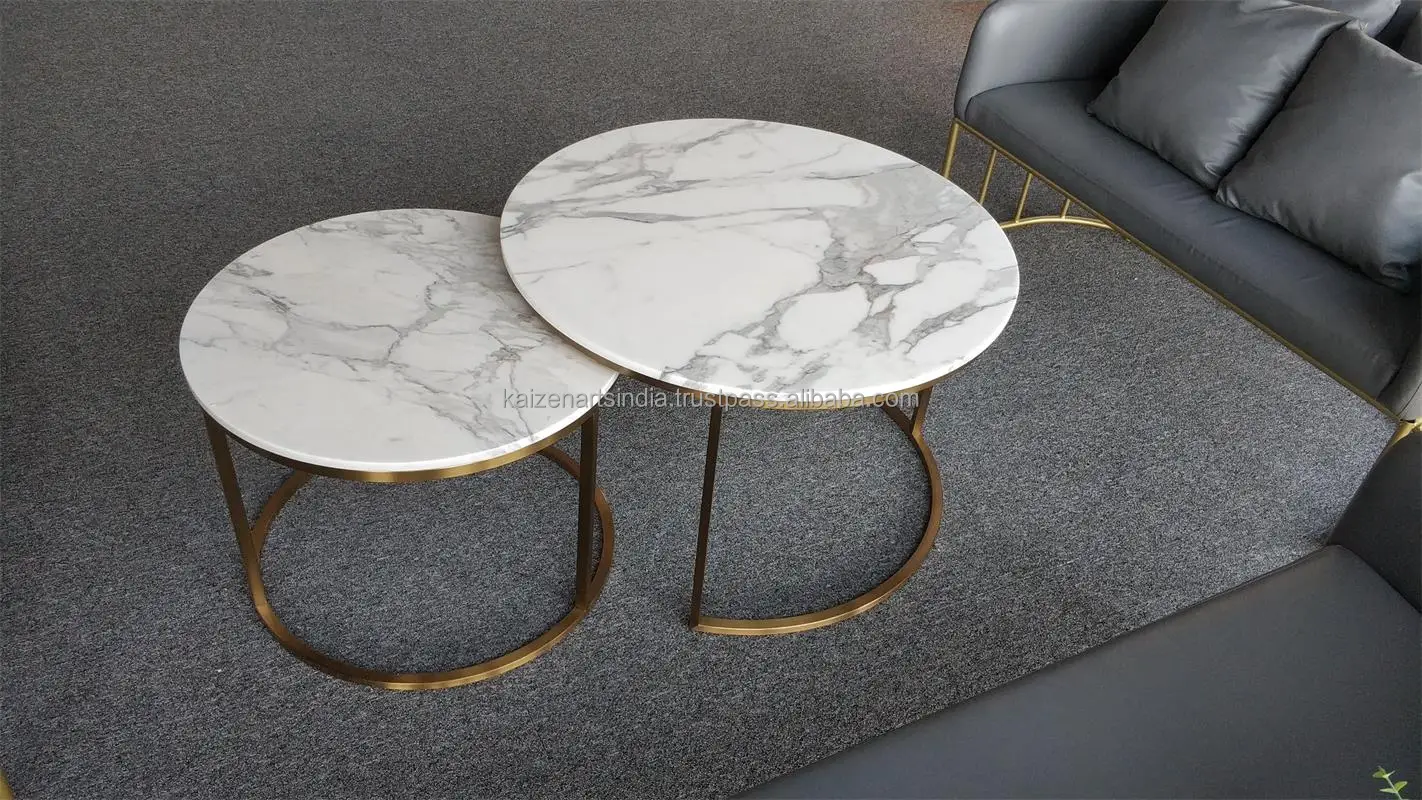 Wholesale Price Modern Design Indian Handmade Metal Legs Wooden Top