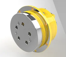 Half Motor Hydraulic Radial Piston Motor With Brake For Engineering And Construction