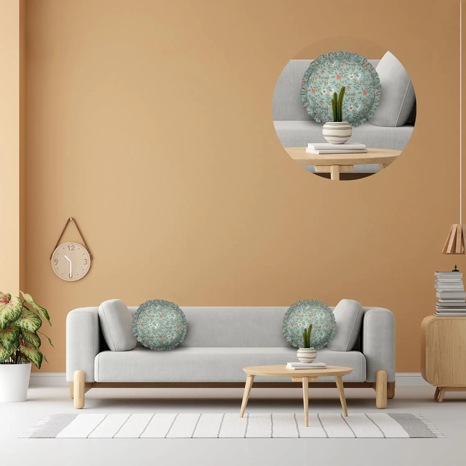 Decorative Round Cushion Covers For Home Sofa And Hotel Styling_voghion.com