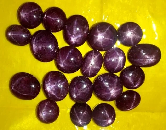 Semi Precious Stone Natural Star Ruby