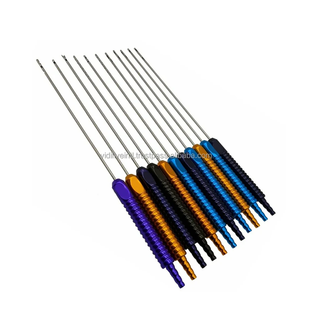 Tommy Lipofilling Luer Lock Liposuction Cannula Set Plastic Surgery 26