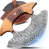 Damascus Steel Olive & Rosewood