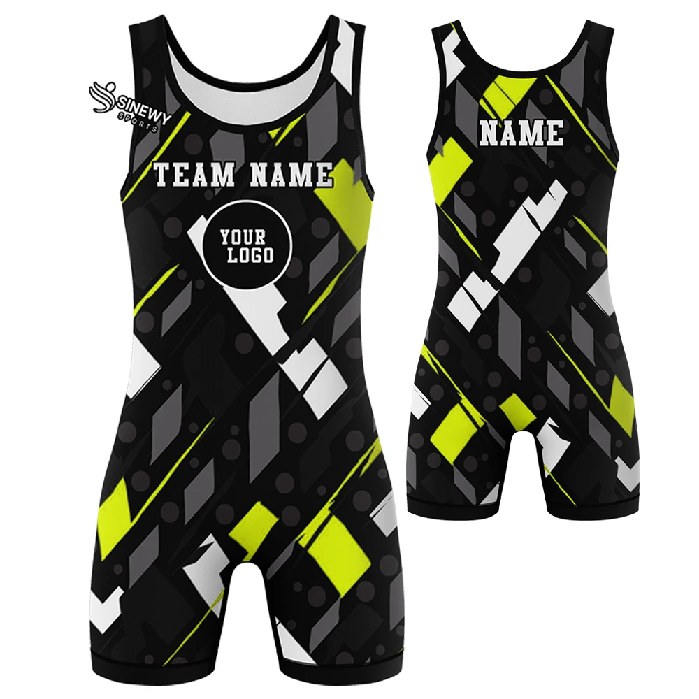 2025 New Custom Men's Wrestling Singlets - IRAN International