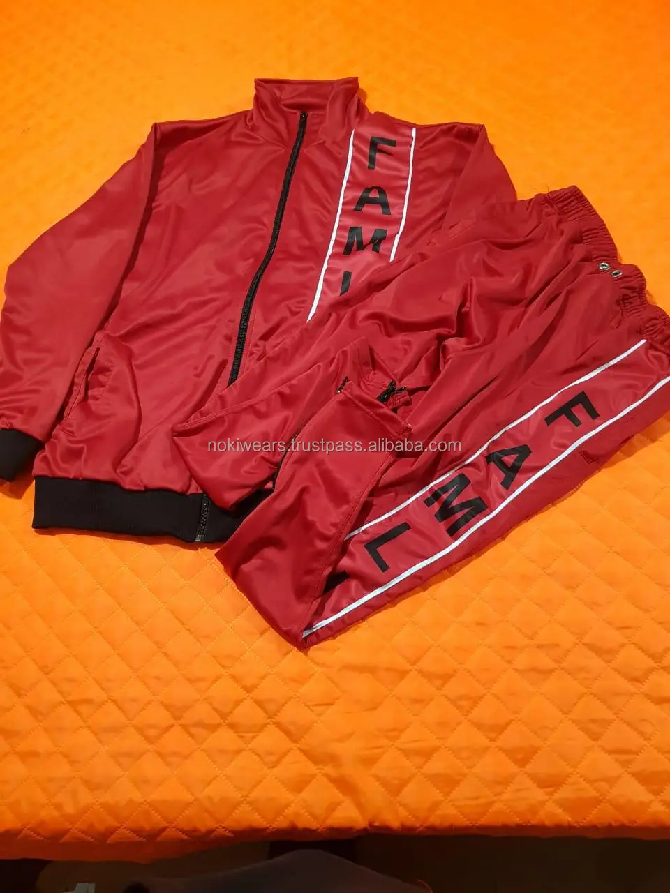 Cotton fleece tracksuit High quality
