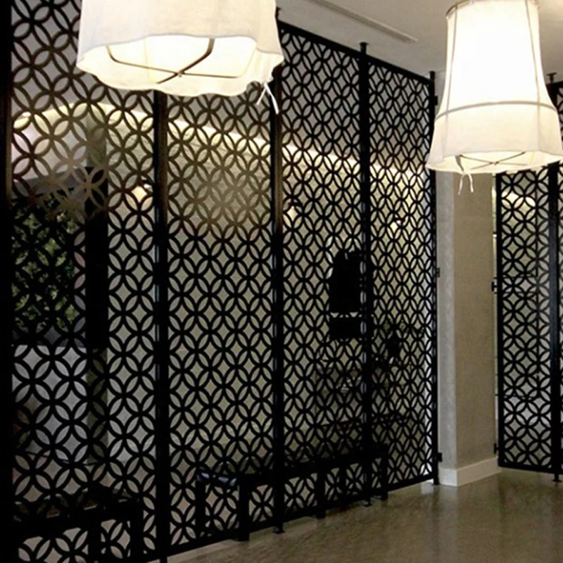 product decorative low carbon steel laser cut modern corrosion resistant eco friendly fence panels system gate aluminum boundary wall-4