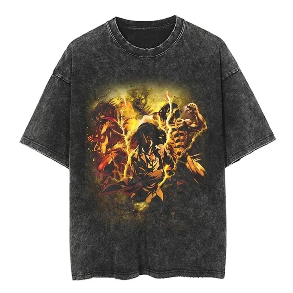 Custom Graphic DTG Printed T Shirt 100% Cotton Premium Quality New Trendy Vintage Style Short Sleeves For Men