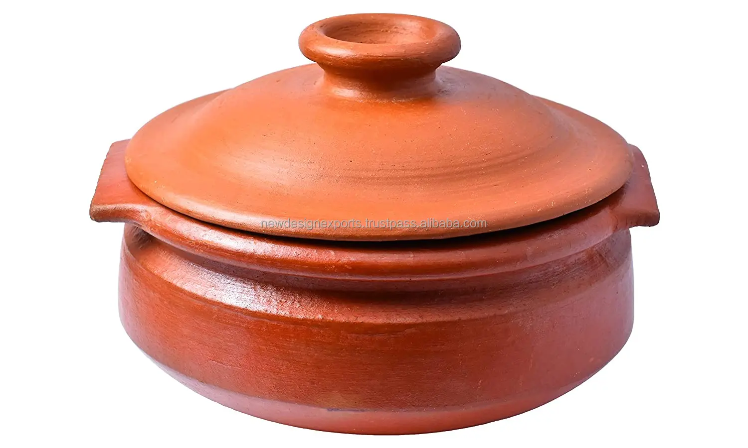 Kitchen/clay Pot For Cooking And Natural Red 3 Liter With