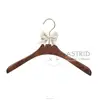 Retro wood + White bow tie