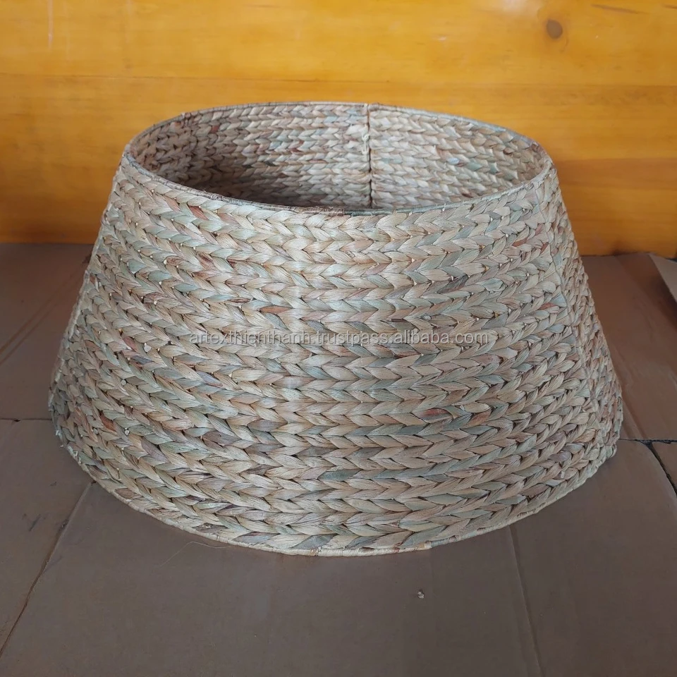 Manufacturer Christmas Home Decors Water Hyacinth Christmas Tree Collar Water Hyacinth Ornaments