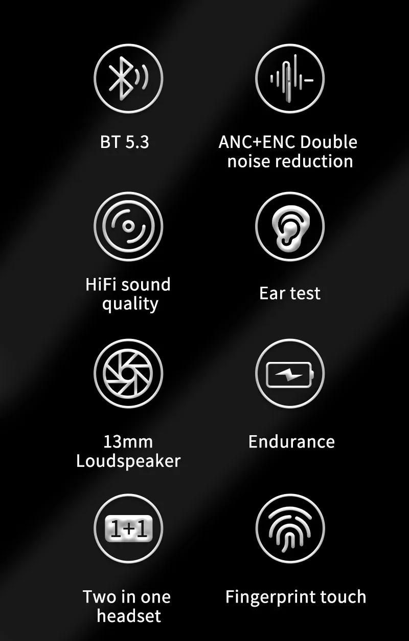J9 TWS 2 in 1 Unique Product to Sell Online ANC ENC Dual Noise Cancelling Removable Wireless Bluetooth Neckband Earphone Earbuds