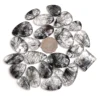 White and Black, Sold by Weight(grams), 12to14pcs per 100g