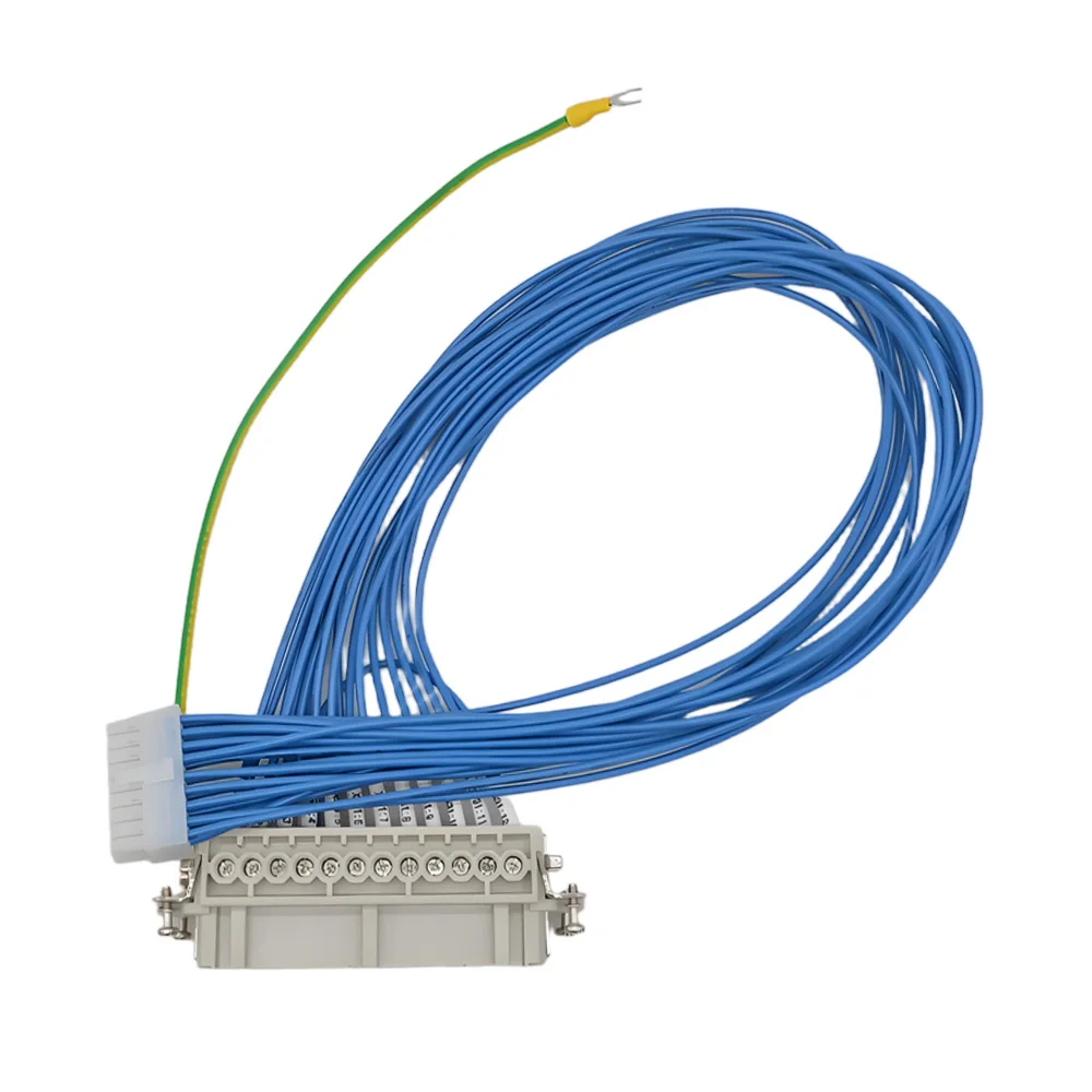 Connecteur Aviation 19 Broches WS24 - Prise Industrielle Haute Tension, Soudure, Aluminium