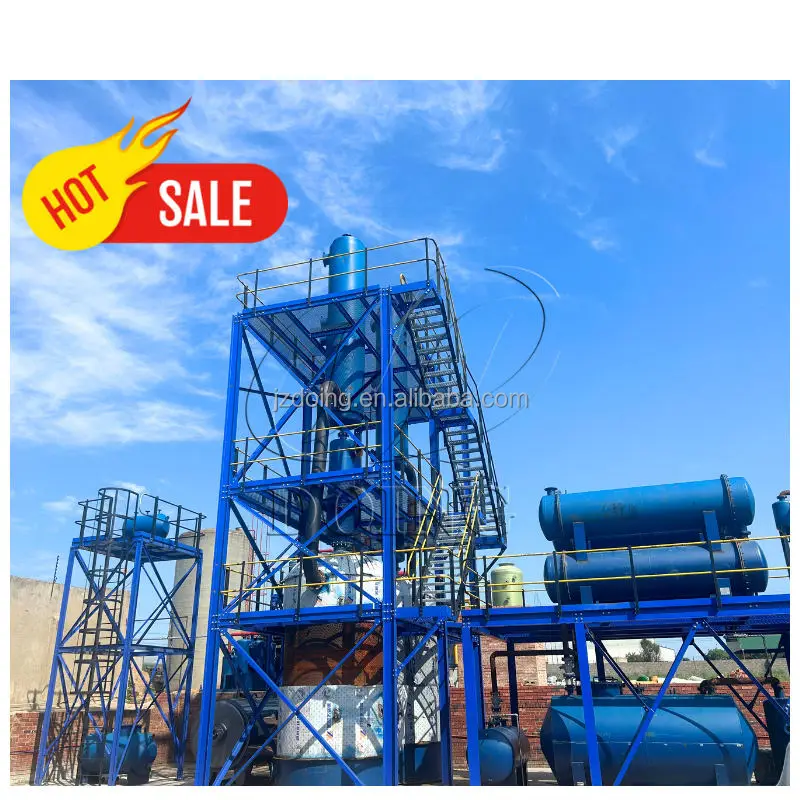 Distillation Machine to Refine Dirty Engine Oil Recycling Machine Waste Mobil Oil Recycling Machine Purifier System