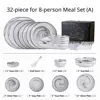 32-piece for 8-person Meal Set (A)