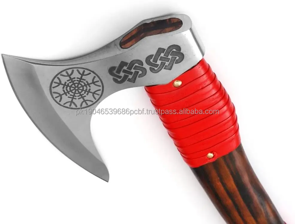 Handmade High Carbon Steel Viking Axe Wholesale Price Camping Axes And ...