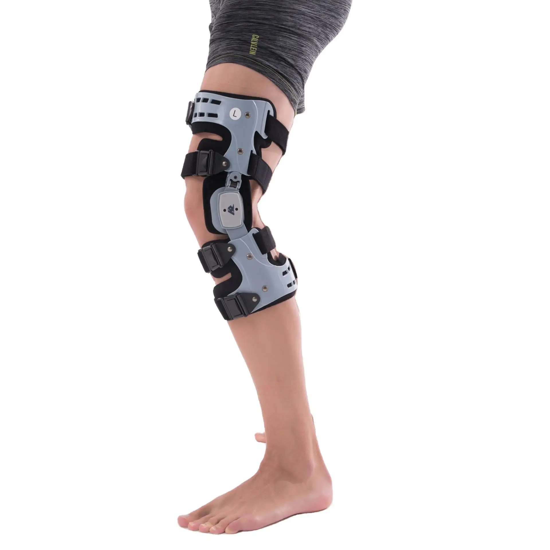 TJ-KM040 Orthopedic Knee Support Braces Adjustable Rom Knee Brace Joint Arthritis Hinged Knee Brace