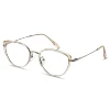 C4: Champagne MT Gunmetal/  Clear