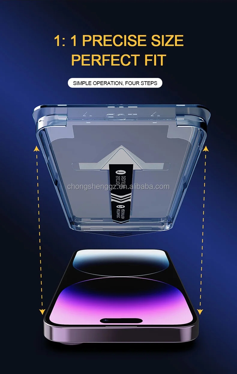 Automatic Dust Free Antispy Screen Protectors Tempered Glass Privacy