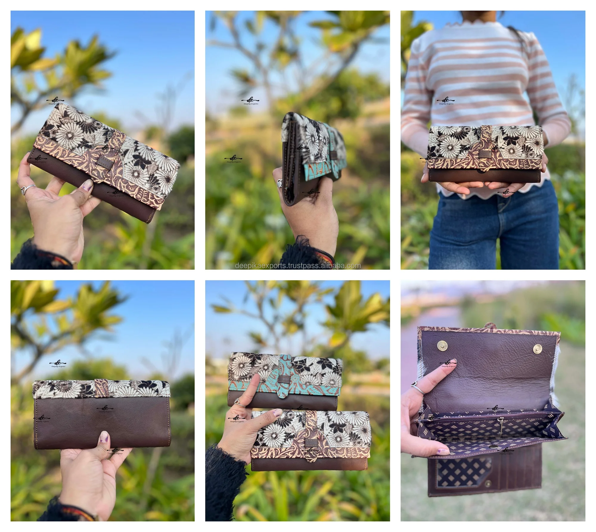 JEOCODY Cute Pomeranian Dog Long Wallet - Coin Purse Clutch Phone Case - Gift For Women - View #6