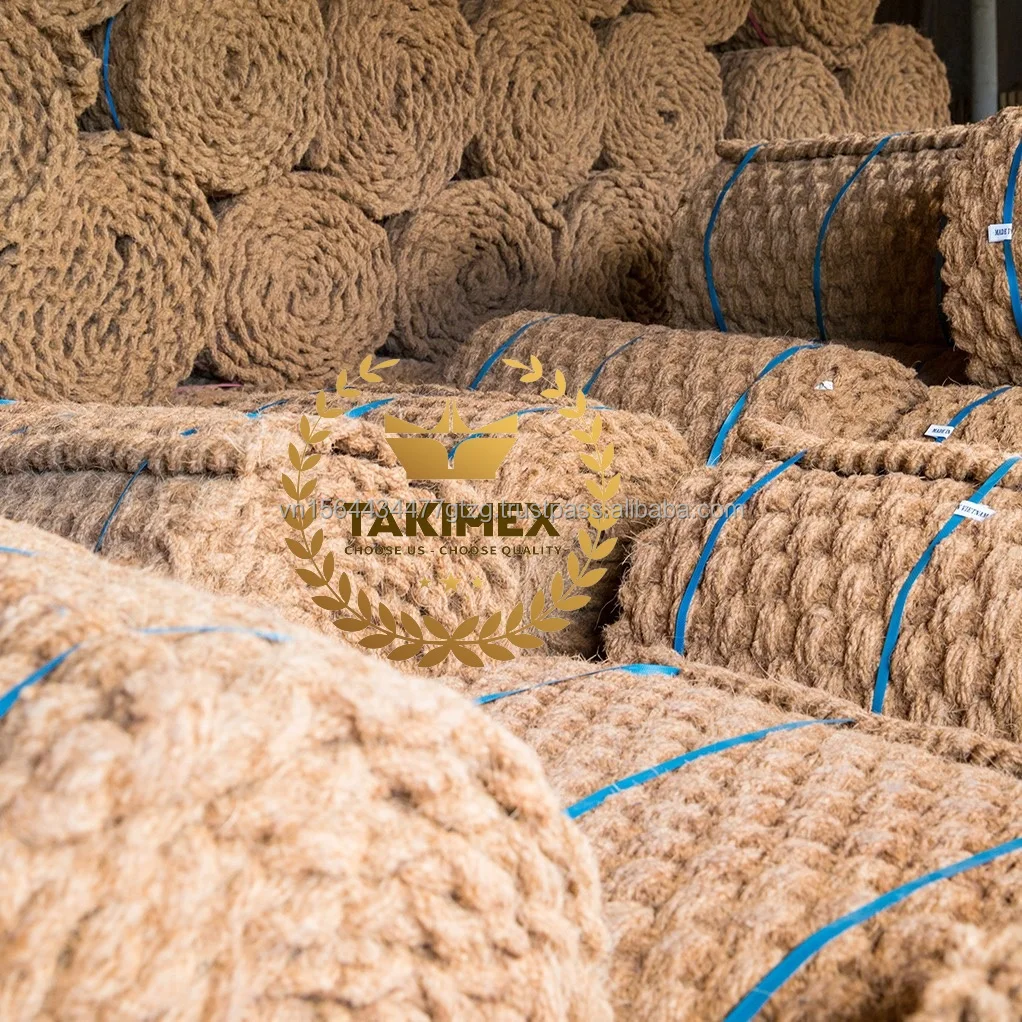 Natural Coconut Coir Fiber Rope From Vietnam - Buy Coir Mat Coir ...