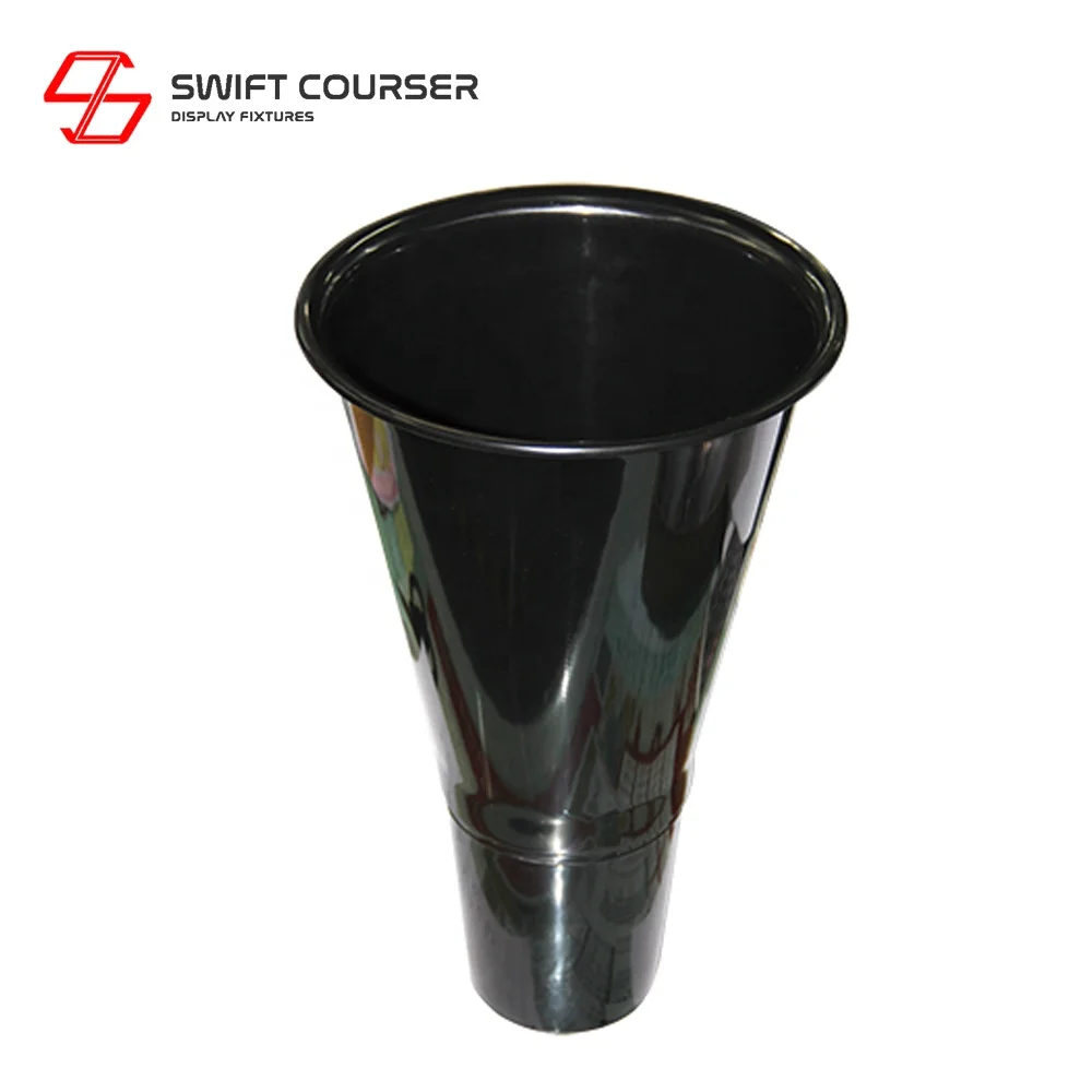 Пластиковый вертикальный садовый цветочный горшок, пластиковый горшок для выращивания цветов на балконе