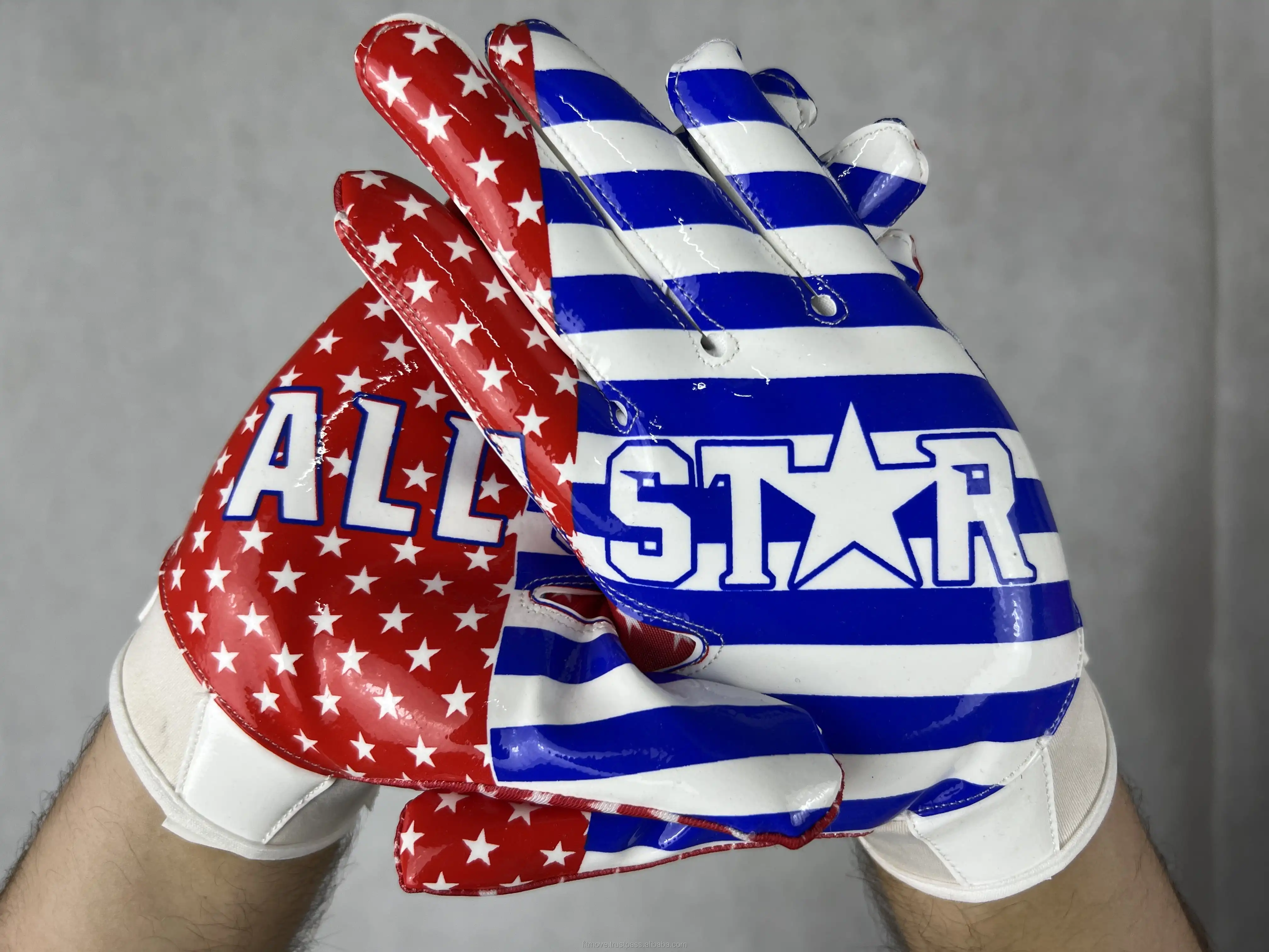 2022 New Arrival Custom Design Grip Football Adult Receiver American