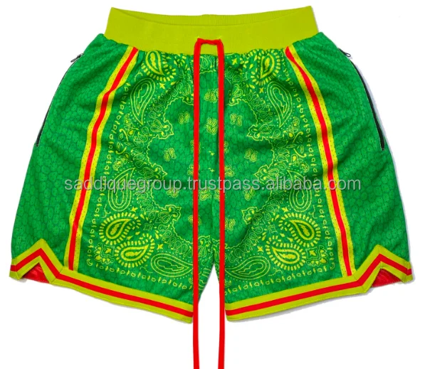 Custom Mens Basketball Shorts Wholesale Cropped Fit Basketball Short
