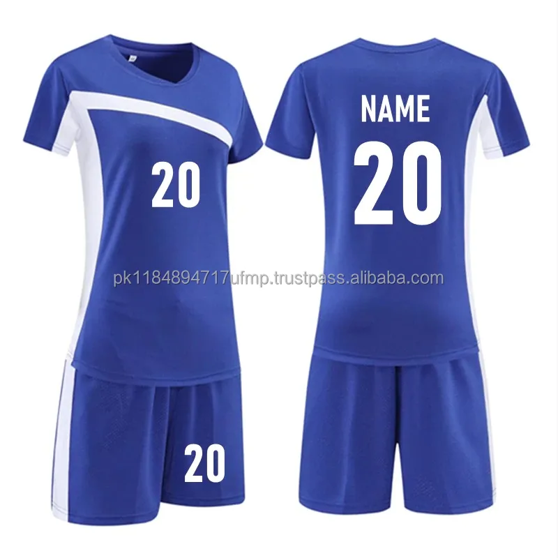 Customized Volleyball Uniform For Women Sublimation Printing Breathable