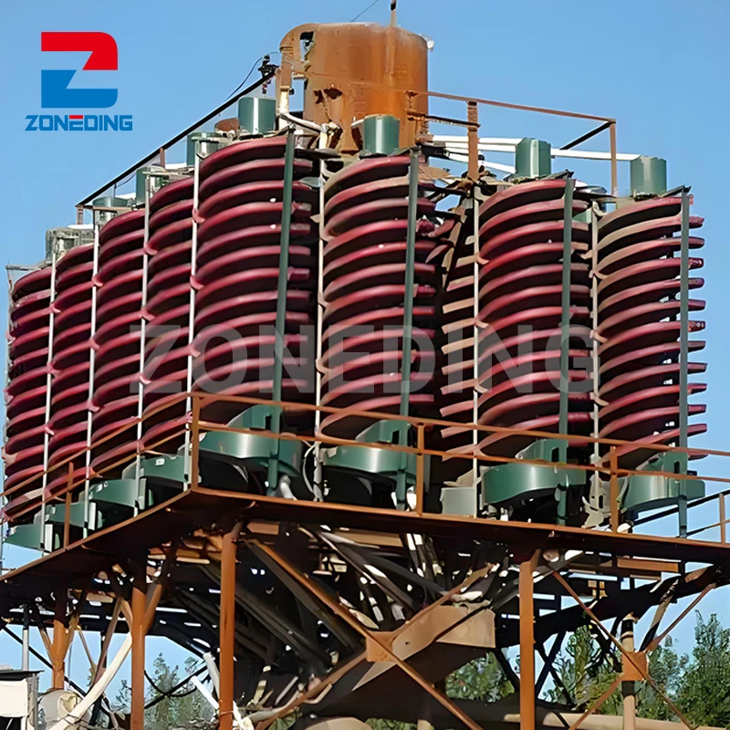 High Efficient Mining Factory Price Screw Spiral Chute Separator